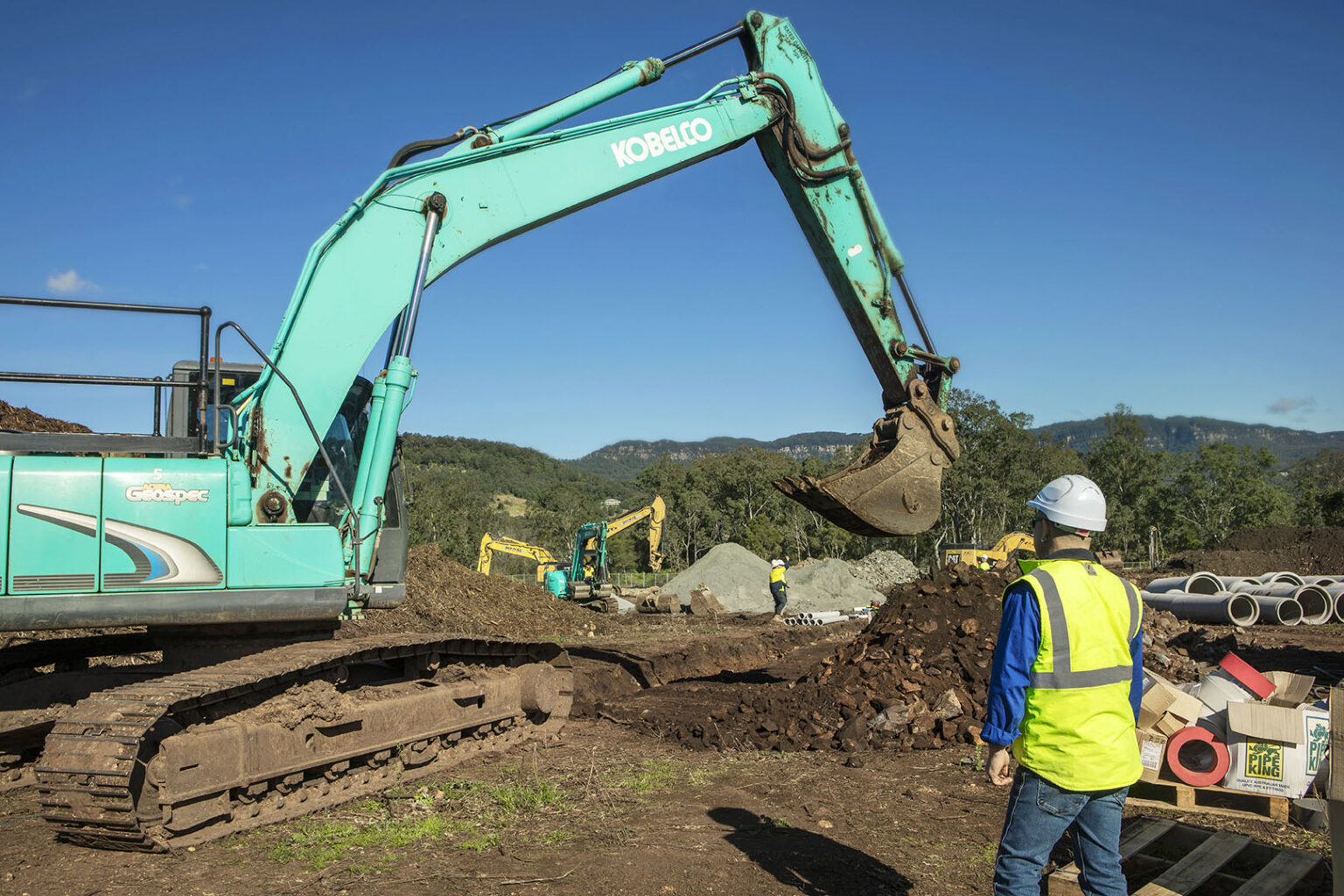 Excavation Adam Christofides Plumbing